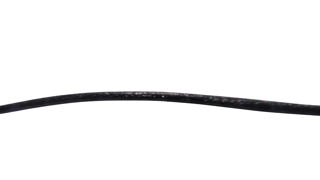 Lederband 1,5mm schwarz