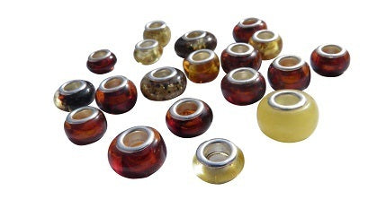 Bernstein Bead für Sammelarmband