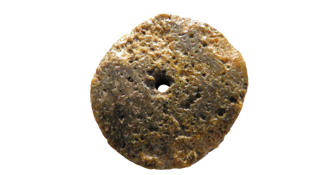 Bernsteinanhänger mit Inklusen Mühlenstein Bernsteinknopf