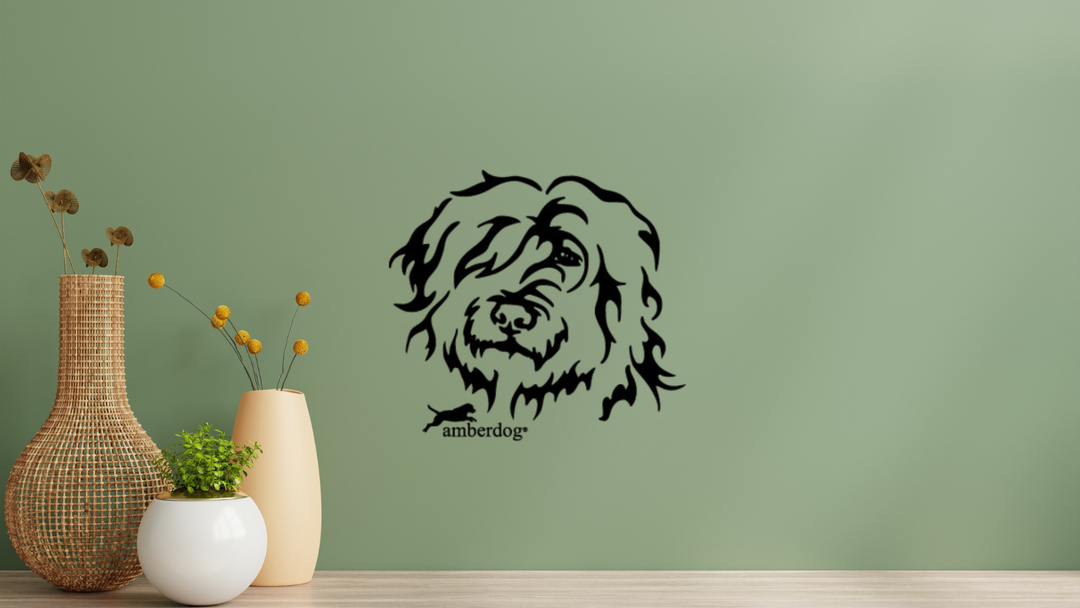 Bergamasker Kopf Wandtattoo Wandbild Wandsticker Wandaufkleber Wanddekoration