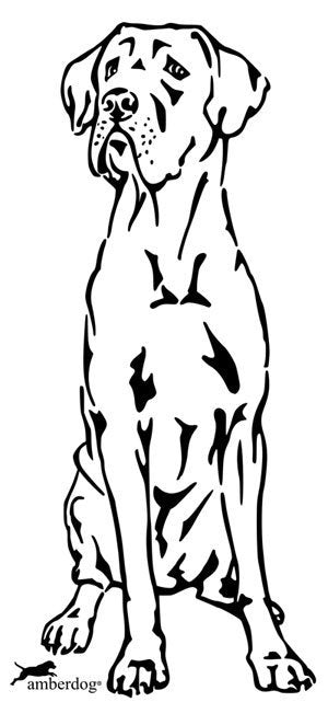 Deutsche Dogge Grafiklizenz