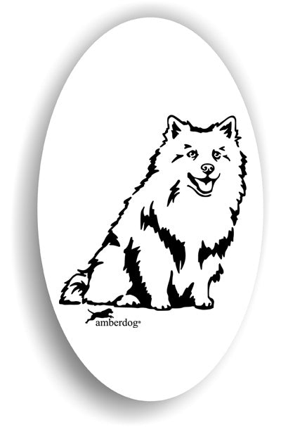 Deutscher Spitz Sticker Aufkleber