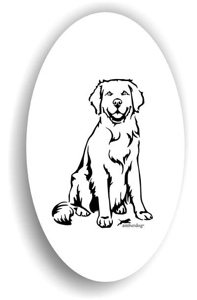 Golden Retriever Sticker