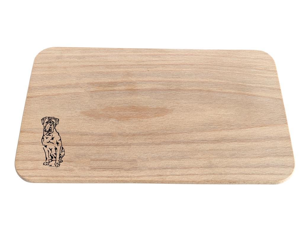 Bordeaux Dogge Frühstücksbrettchen