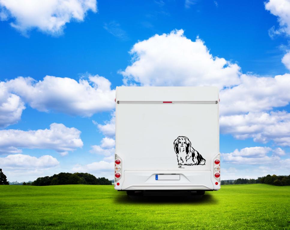 Shih Tzu Auto Wohnmobil Aufkleber