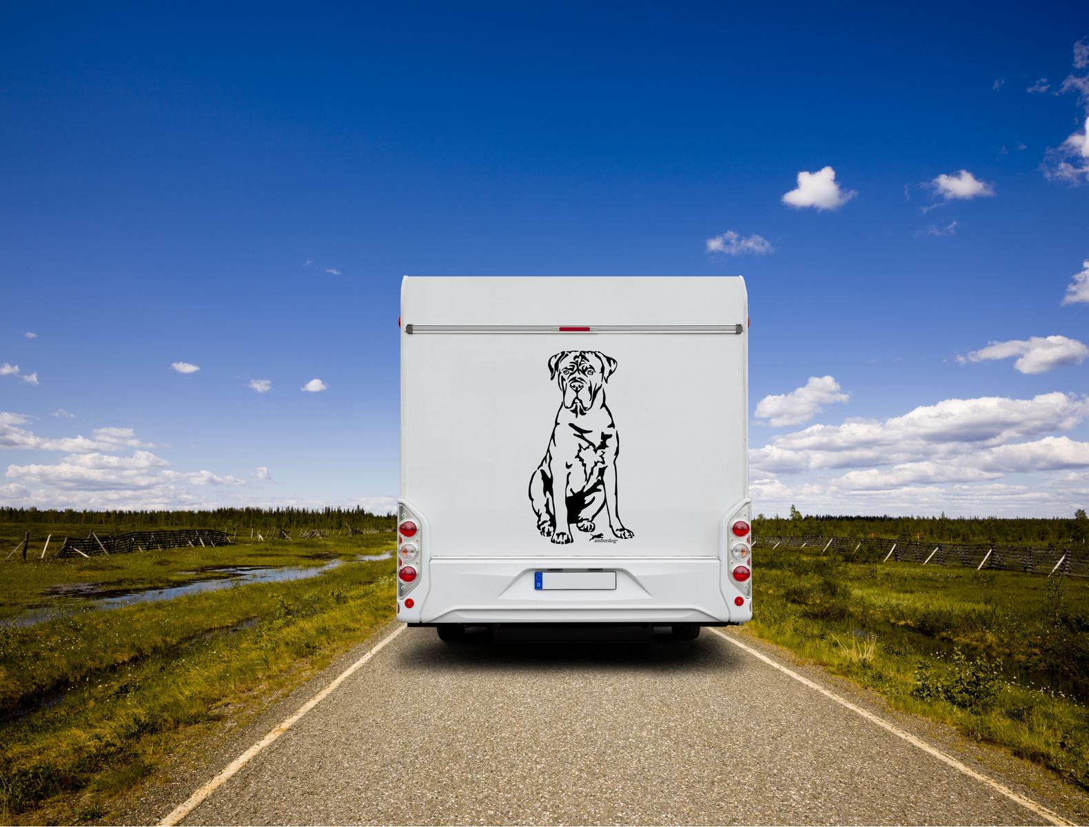 amberdog®: Aufkleber für Camper & Autos Banner