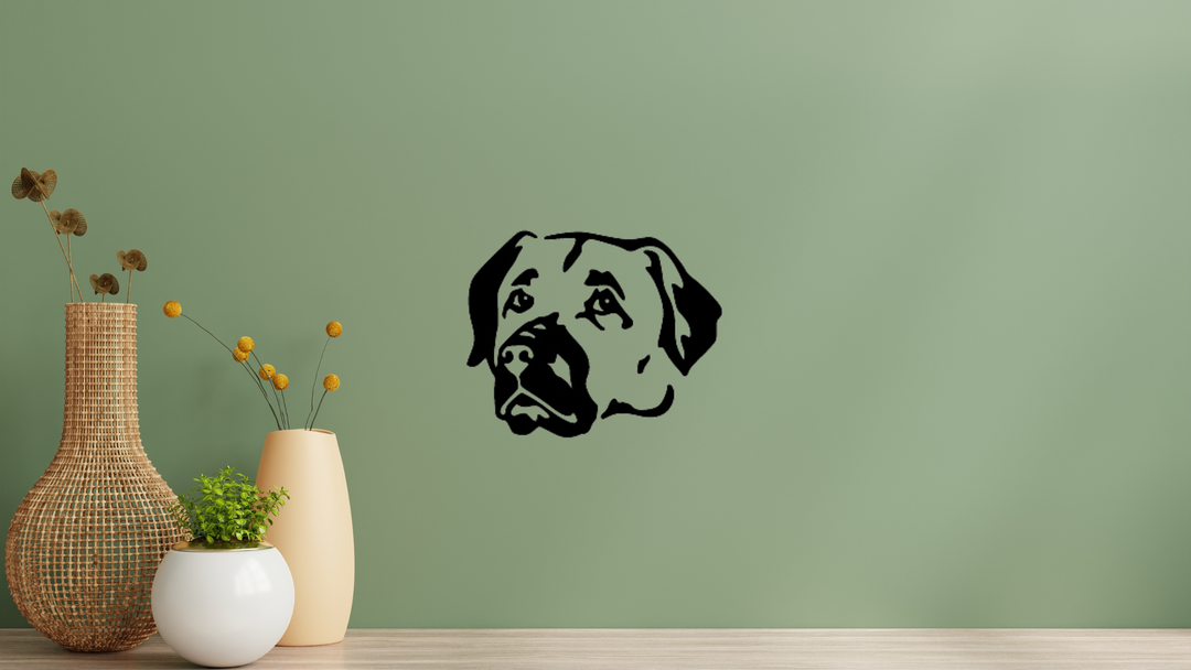 Kangal Kopf Wandtattoo Wandbild Wandsticker Wandaufkleber Wanddekoration