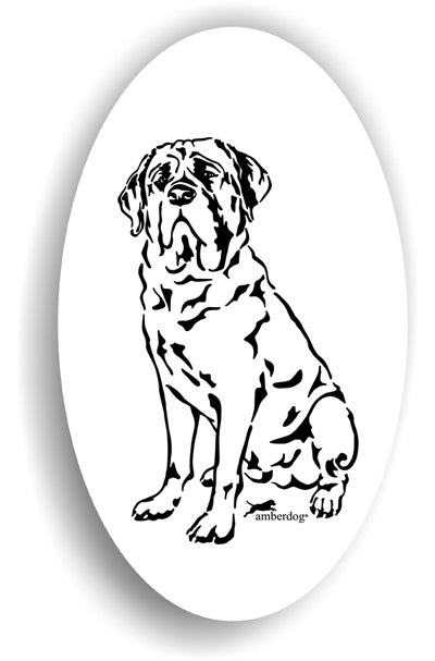 Mastiff Sticker
