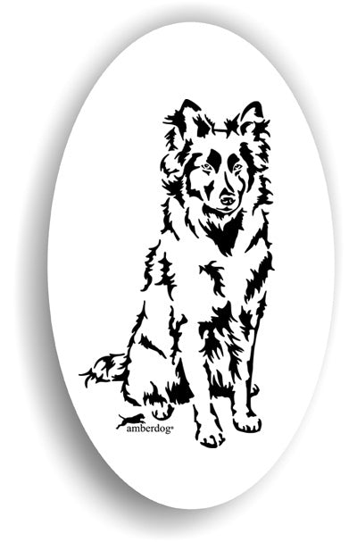 Mudi Sticker
