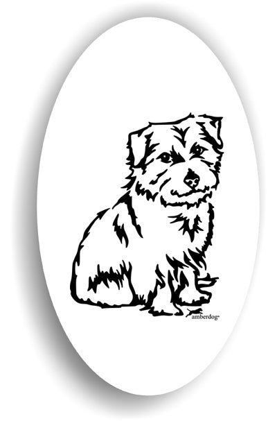 Norfolk Terrier Sticker
