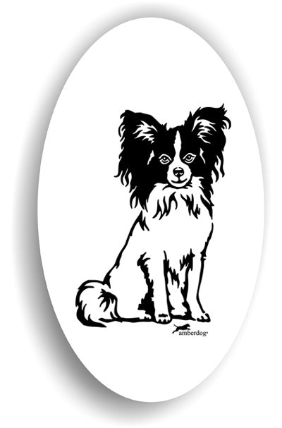Papillon Spaniel Sticker