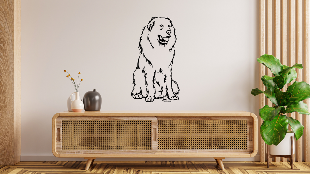 Pyrenäenberghund Wandtattoo Wandsticker Wandaufkleber Wanddekoration