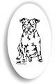 Staffordshire Bull Terrier Sticker