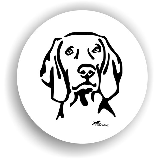 Weimaraner Sticker Aufkleber
