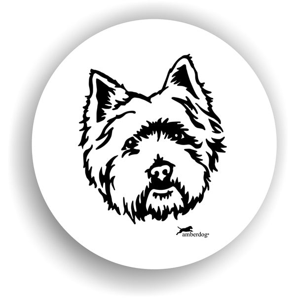 Westie Sticker Aufkleber