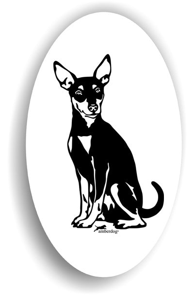Zwergpinscher Sticker