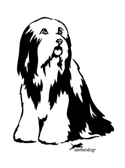 Bearded Collie Grafiklizenz