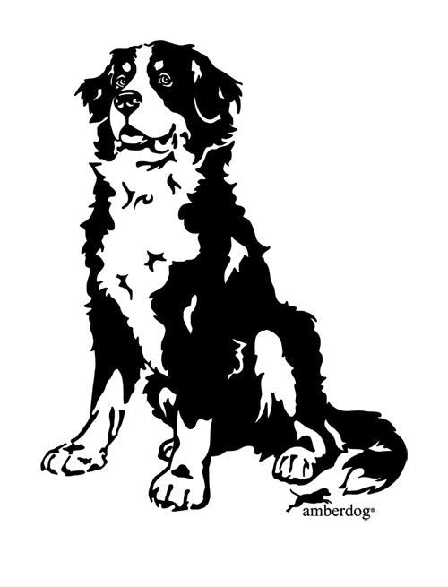 Berner Sennenhund Grafiklizenz