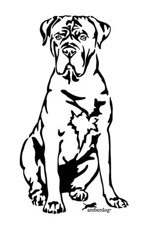 Cane Corso Grafiklizenz