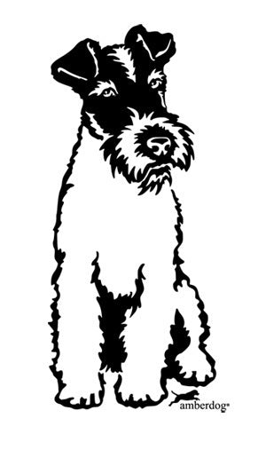 Foxterrier Drahthaar Grafiklizenz