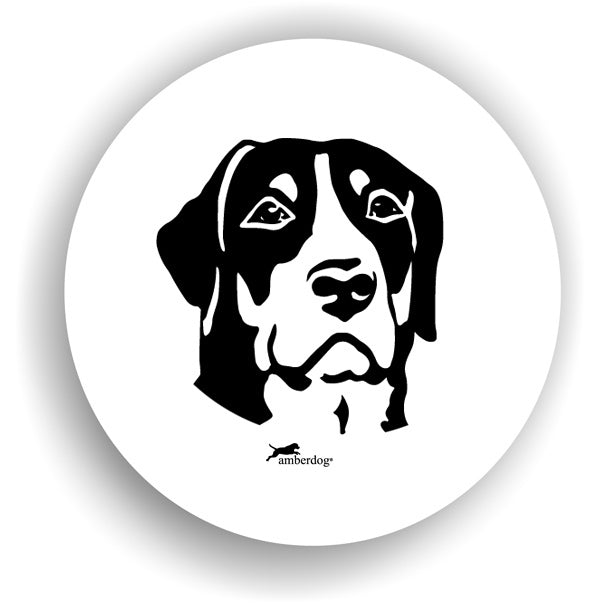 Großer Schweizer Sennenhund Auto Aufkleber
