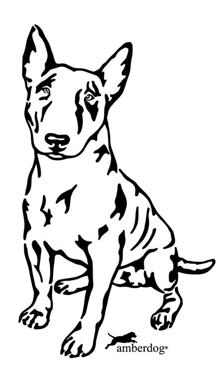 Bullterrier Grafiklizenz