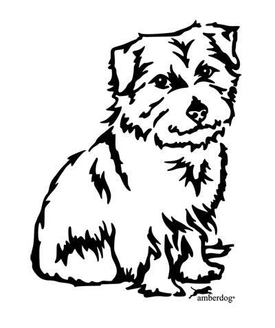 Norfolk Terrier Grafiklizenz