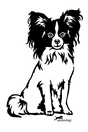Papillon Spaniel Grafiklizenz