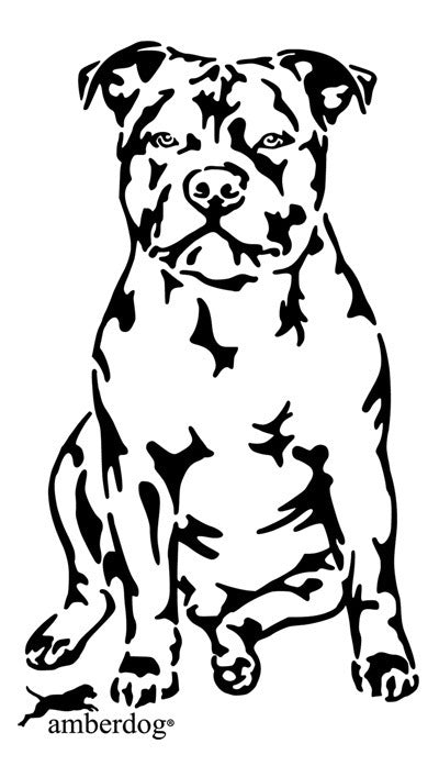 Staffordshire Bullterrier Grafiklizenz