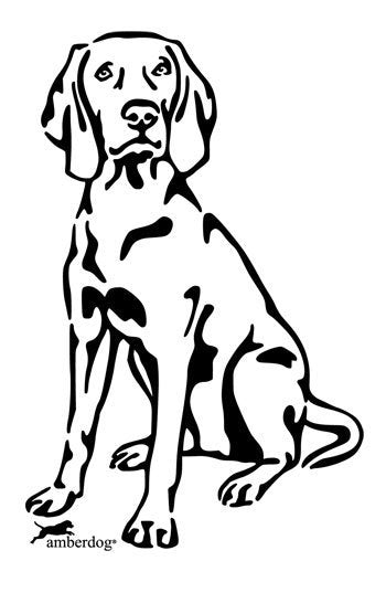Weimaraner Grafiklizenz