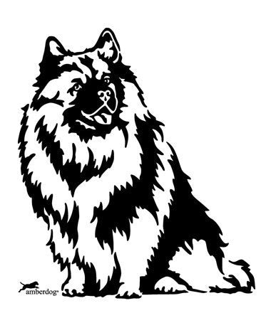 Wolfsspitz Grafiklizenz