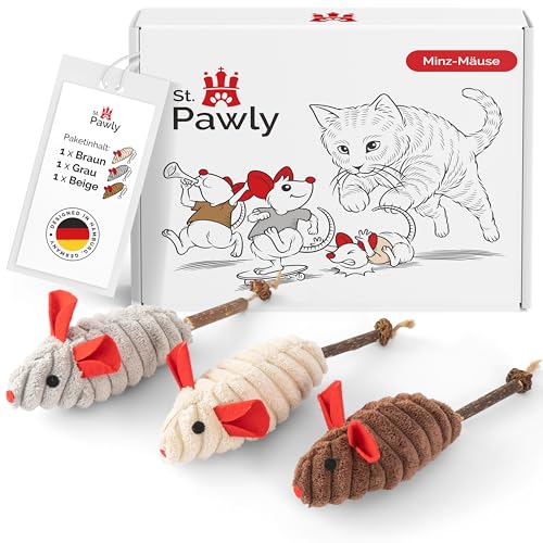 Trixie Naturkautschuk Maus Katze Katze Spielzeug 2025