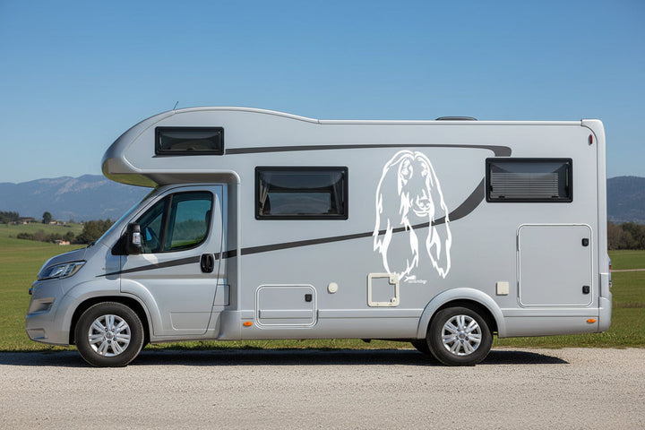 Afghane Kopf Wohnmobil Aufkleber I Wandtattoo
