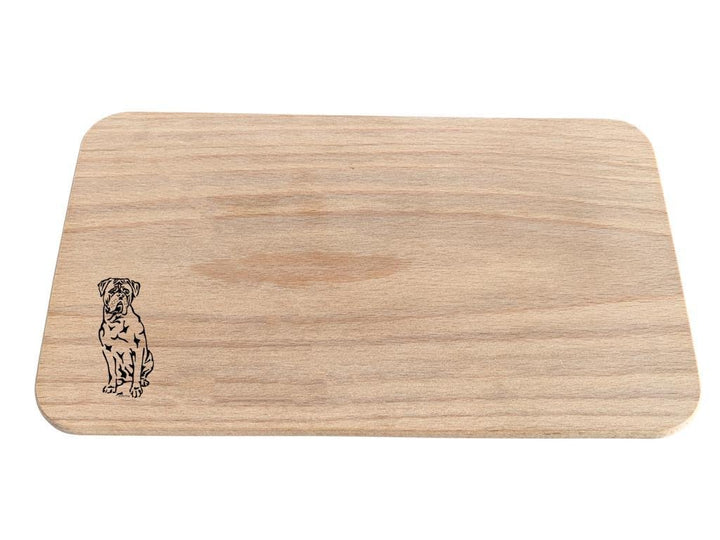 Bordeaux Dogge Frühstücksbrettchen