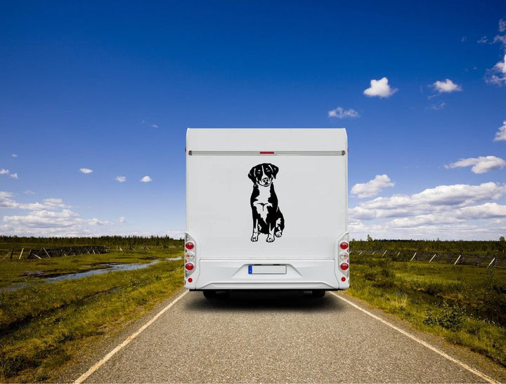 Appenzeller Sennenhund Auto Wohnmobil Aufkleber I Wandtattoo