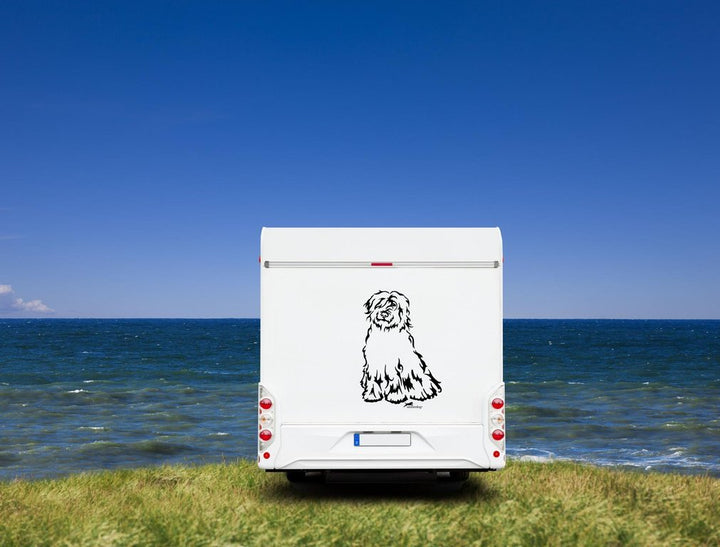 Bergamasker Auto Wohnmobil Aufkleber  I Wandtattoo