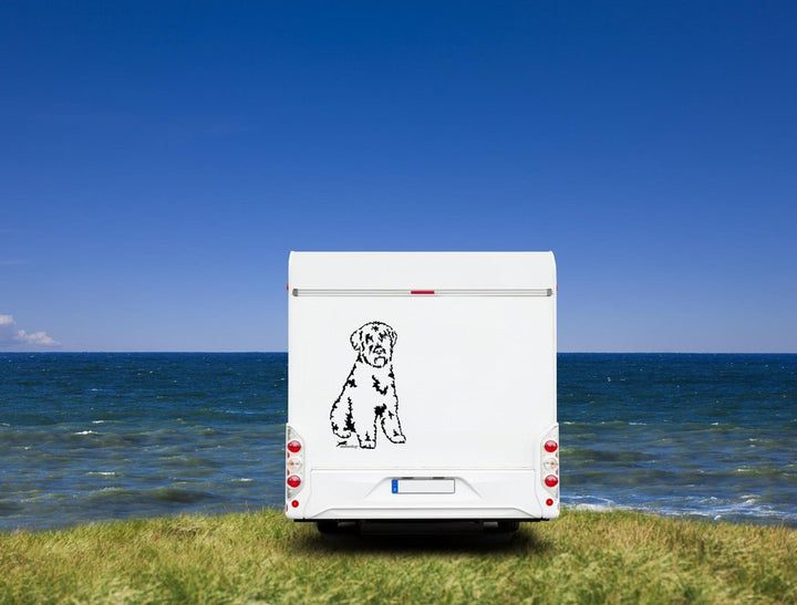Bouvier des Flandres Auto Wohnmobil Aufkleber  l Wandtattoo