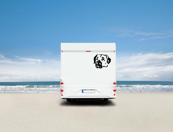 Kangal Kopf Auto Wohnmobil Aufkleber  I Wandtattoo