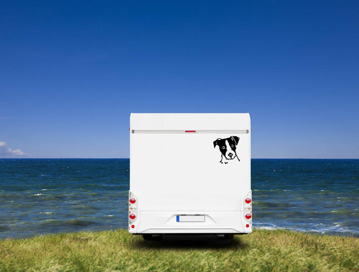 Parson Russel Terrier Kopf Auto Wohnmobil Aufkleber I Wandtattoo