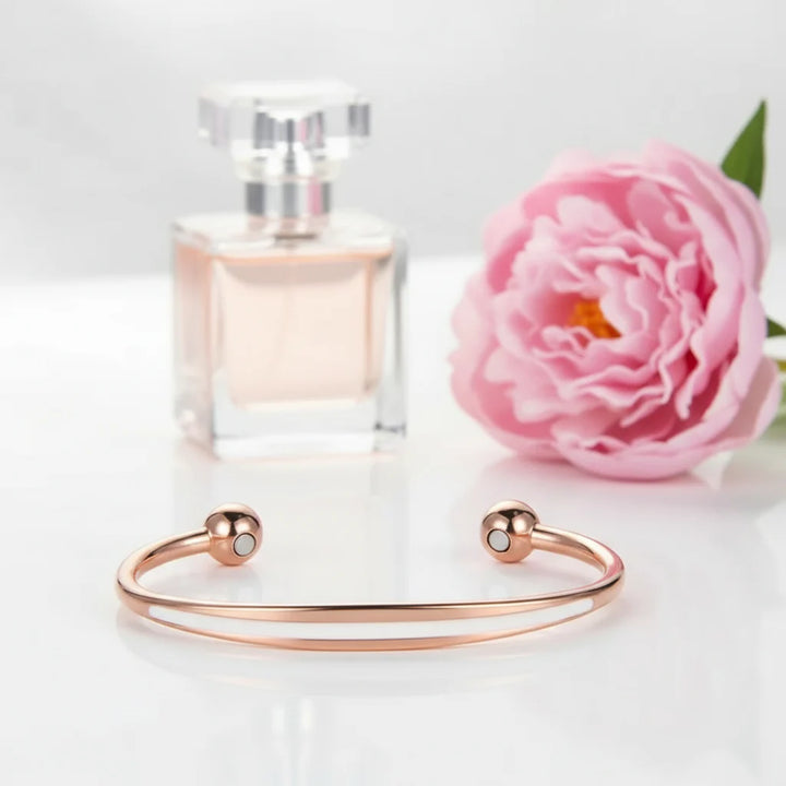 Kupferschmuck Armreif mit Magneten elegant
