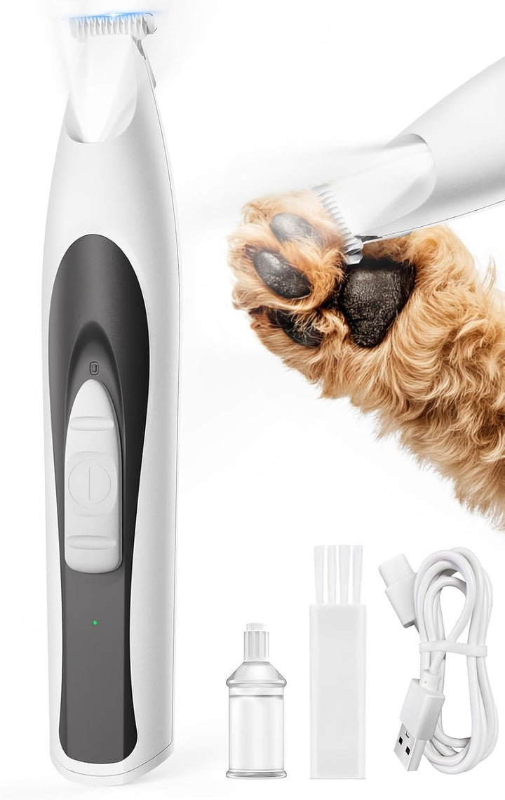 Pfotentrimmer für Hunde mit LED