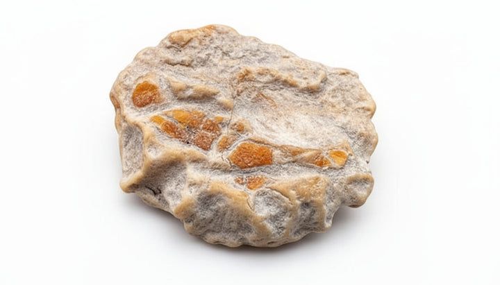 Baltischer natur Bernstein 2,7g Handschmeichler weiß/gelb Art.2105
