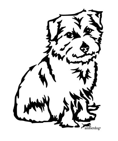 Norfolk Terrier Grafiklizenz