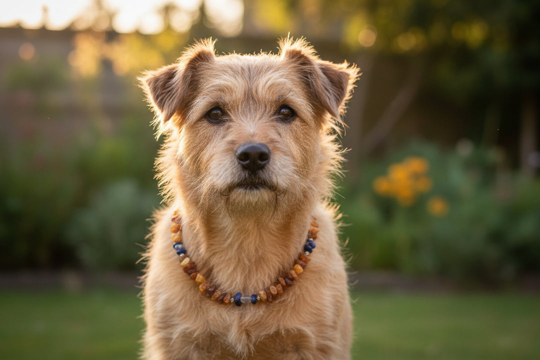 Bernsteinkette für Hunde