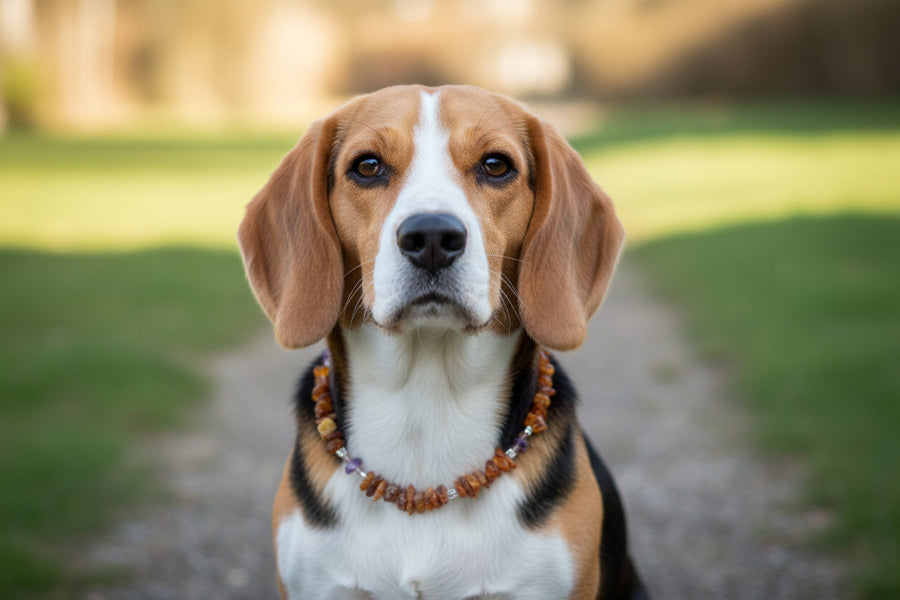 Bernsteinkette für Hunde