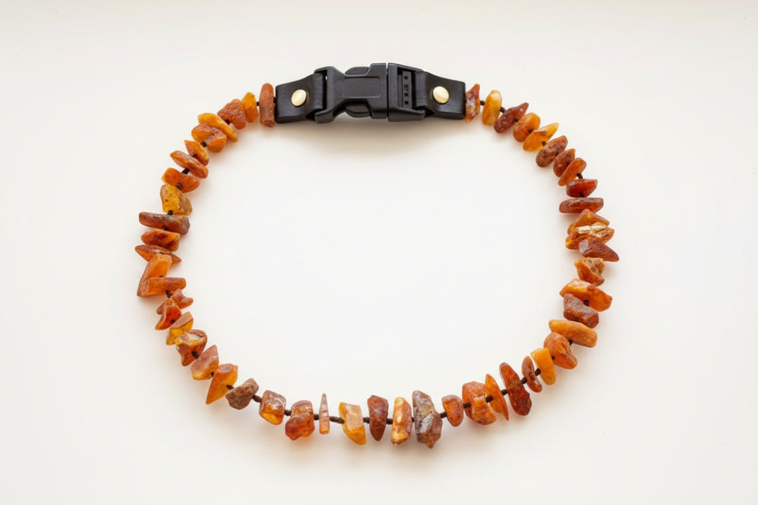 Bernsteinhalsband Click
