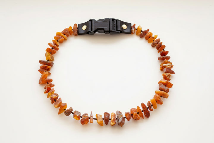 Bernsteinhalsband Click