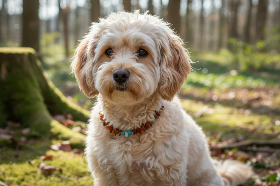 Hunde bernsteinkette