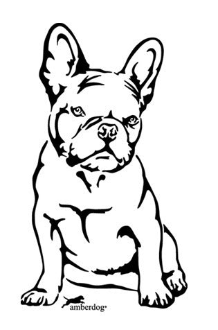 Französische Bulldogge Grafiklizenz