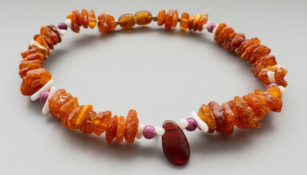 Amberdog Hunde Bernstein Halsband